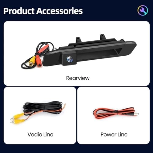 Rear View Camera - Night vision Wire AHD 720P