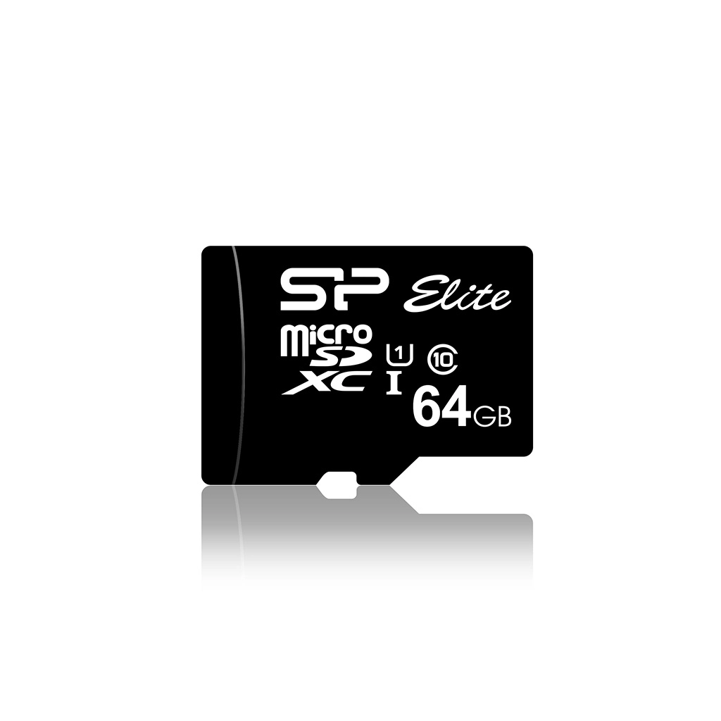 Silicon Power Elite microSDXC - 64GB