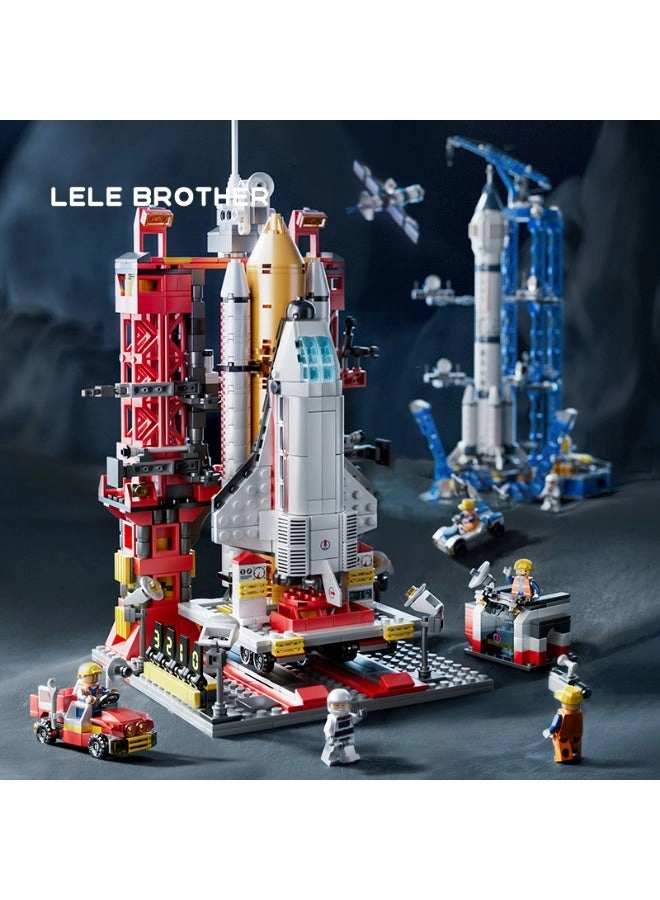 8858 spacecraft + 8859 rocket - spacecraft 508pcs
