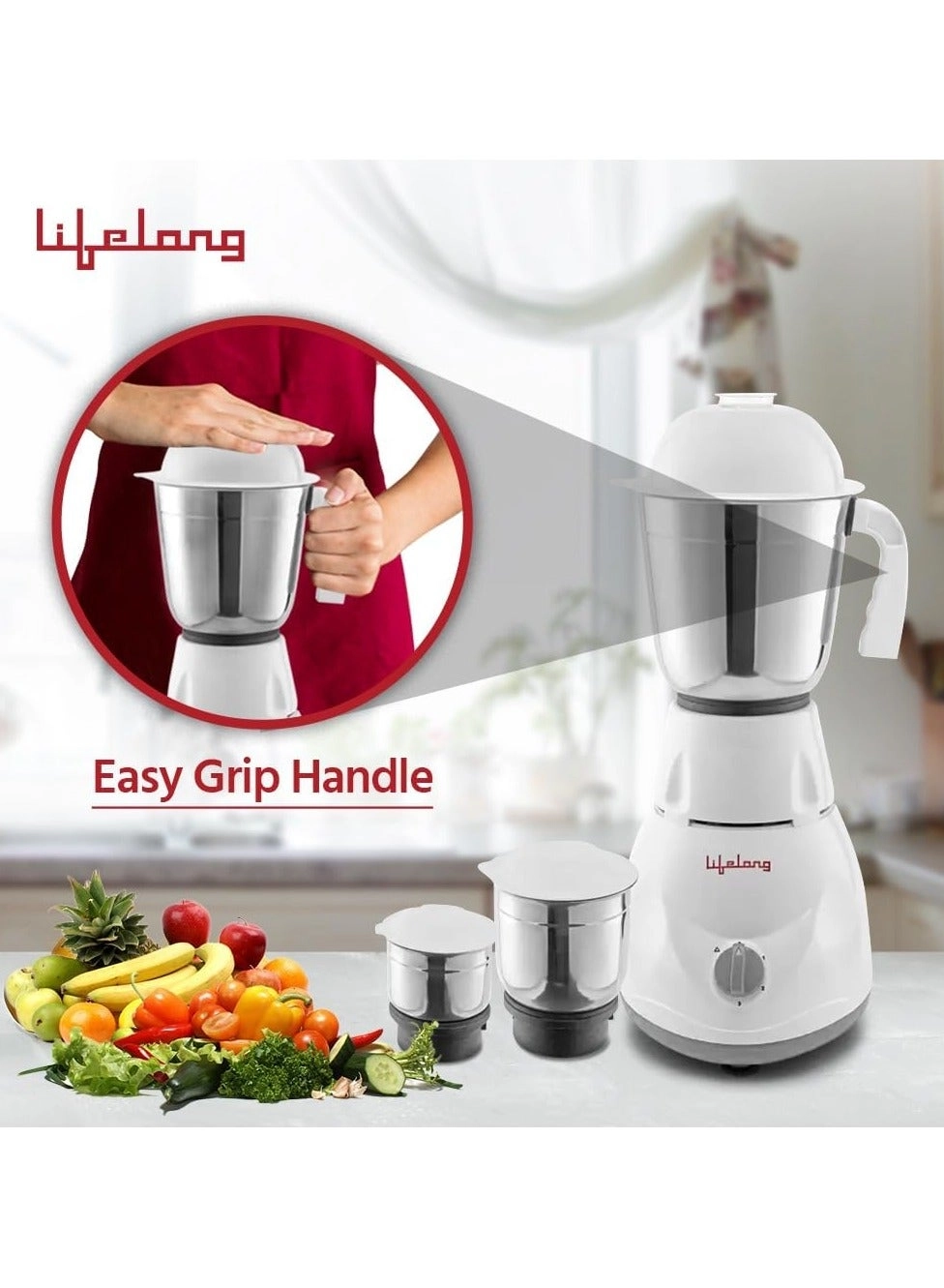 Power Pro Mixer Grinder - 2 L 500 W