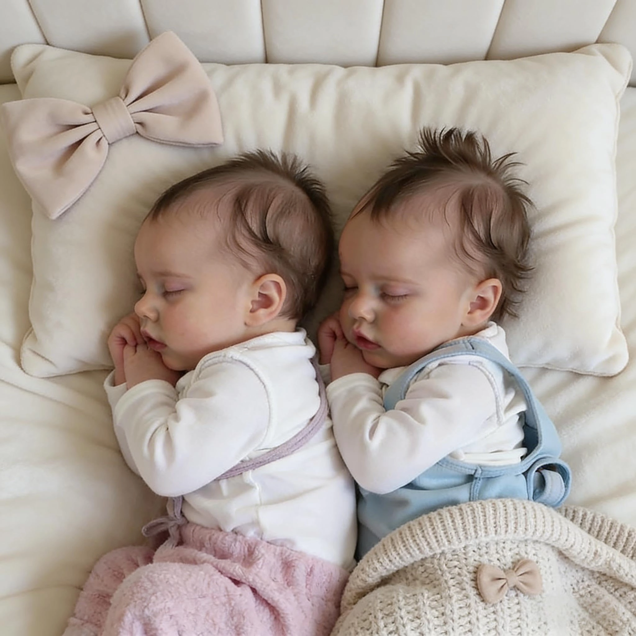 Reborn Baby Doll - 18 inch Silicone Boy and Girl Ages 3+ Bundle