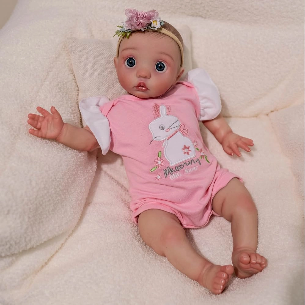 Reborn Baby Doll - 16 inch Vinyl Ages 3+