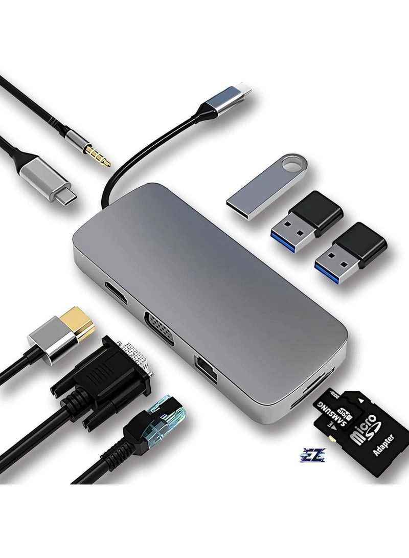 USB C Hub Docking Station