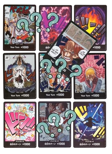 One Piece Alt Art Don Cards - English/Japanese Mix 10pcs
