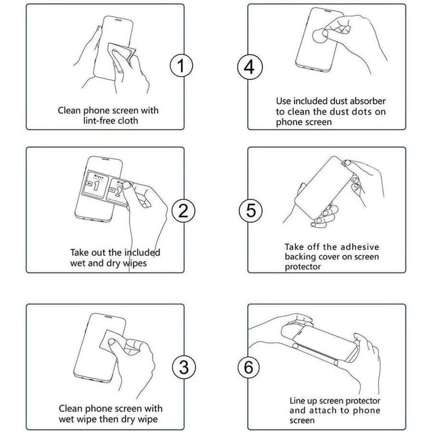 Clear Screen Protector for Samsung Galaxy A06