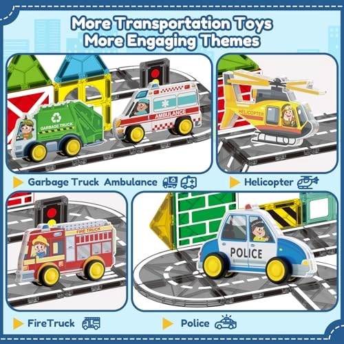 Rolling City Vehicle - 36 months - 12 years 5 pieces