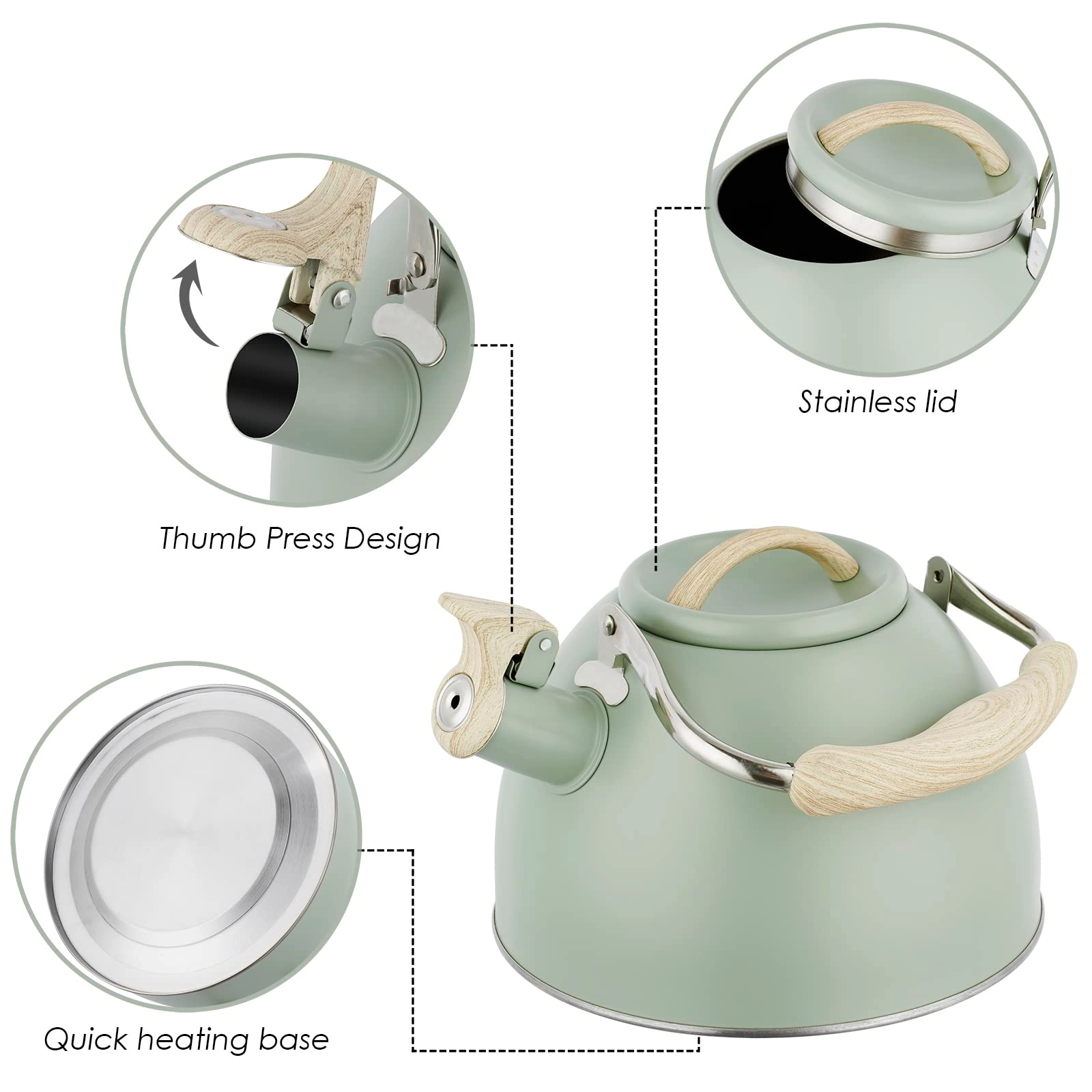 Whistling Kettle - 3 litres