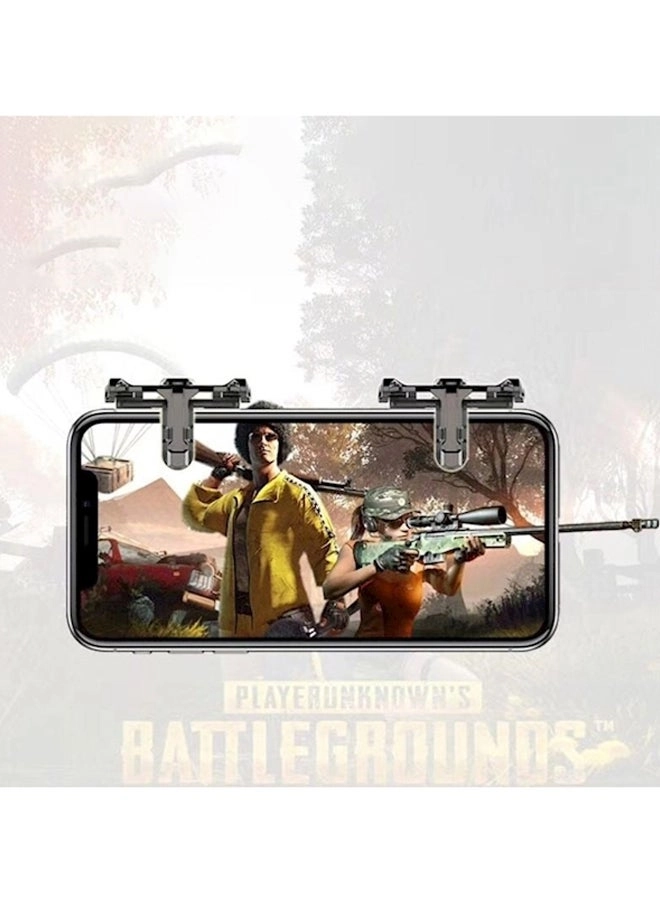 Wilderness Action Pubg Auxiliary Artifact Game Controller - Silver / Black Android And Ios