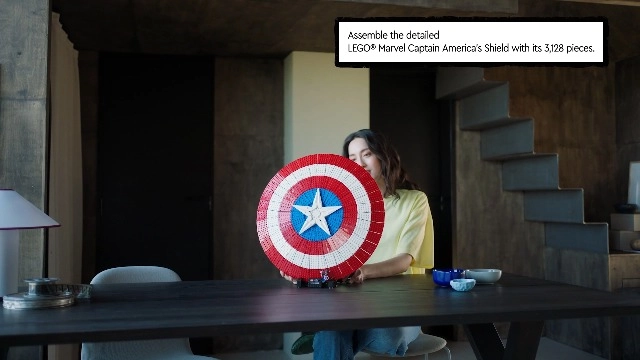 Marvel Captain America's Shield (76262)