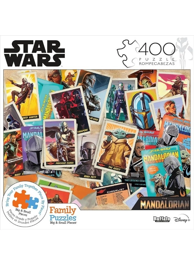 Star Wars - The Mandalorian Trading Card Expansion Pack Puzzle - 400 pcs