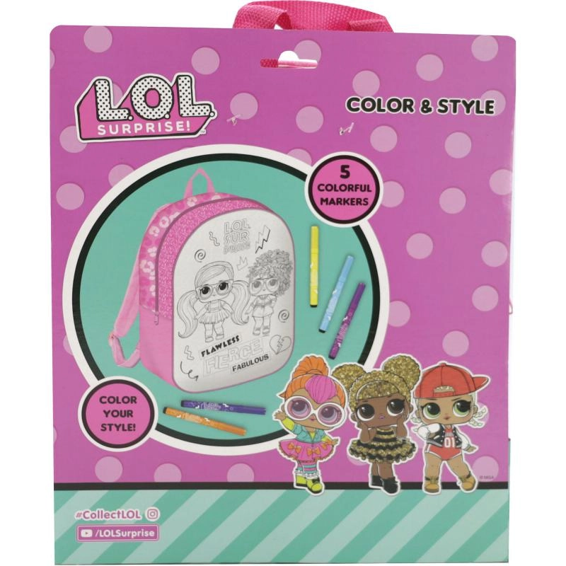 Coloring Activity Set - Colouring Bag Washable Markers