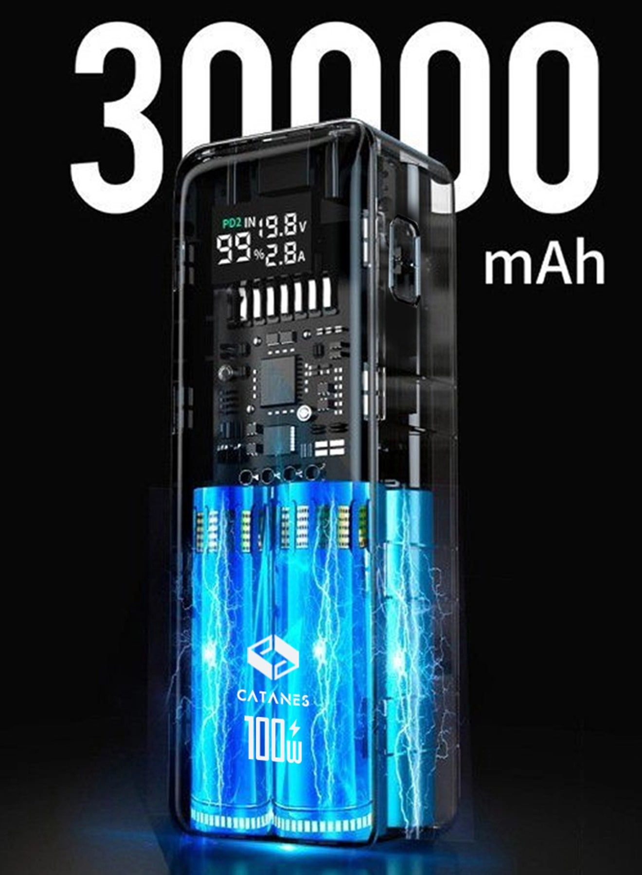 FASTCHARGING - 30000mAh 100W