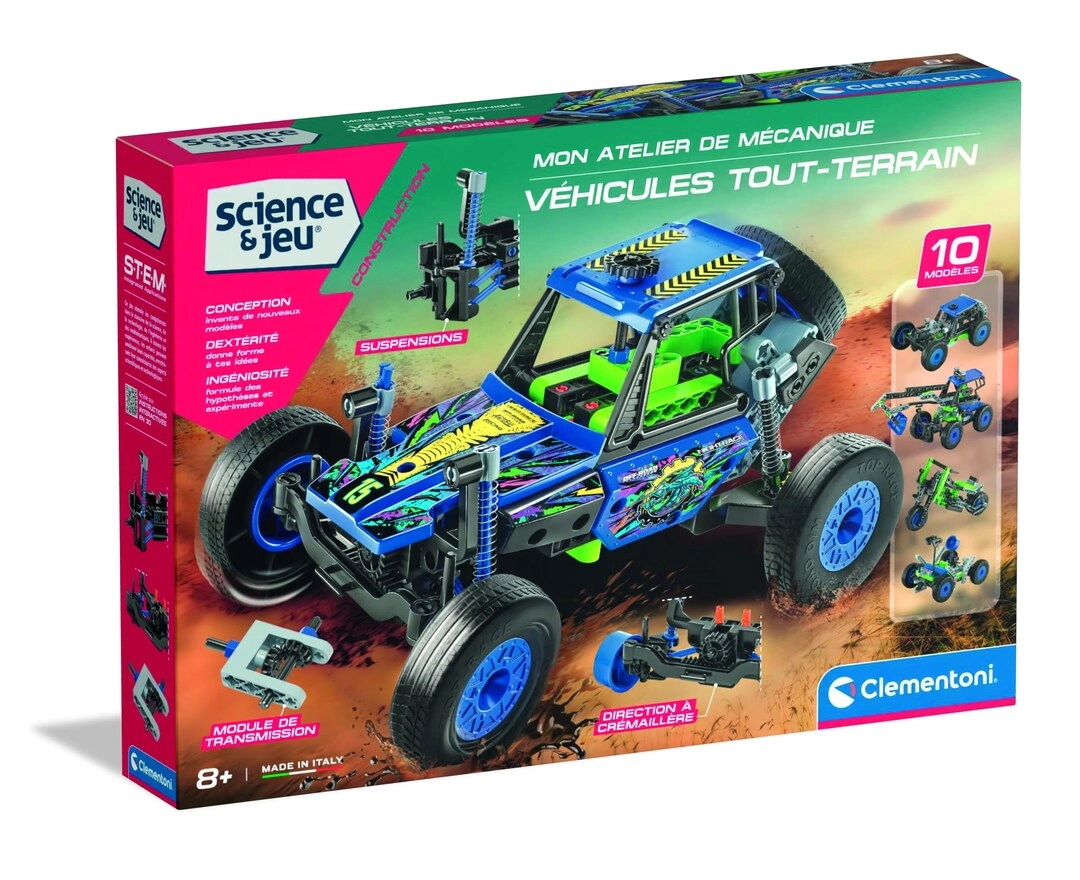 Clementoni Building Set - Off-Road Vehicle Models