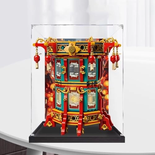 Acrylic Display Box for LEGO Fortune Run Lamp Kit 80116 - 3 mm thickness