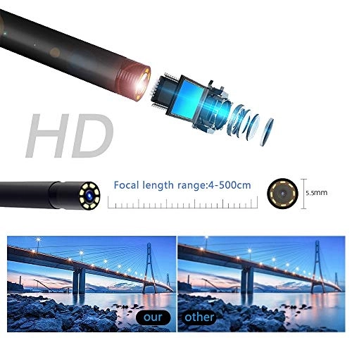 Digital Industrial Endoscope - 8.0mm 1m