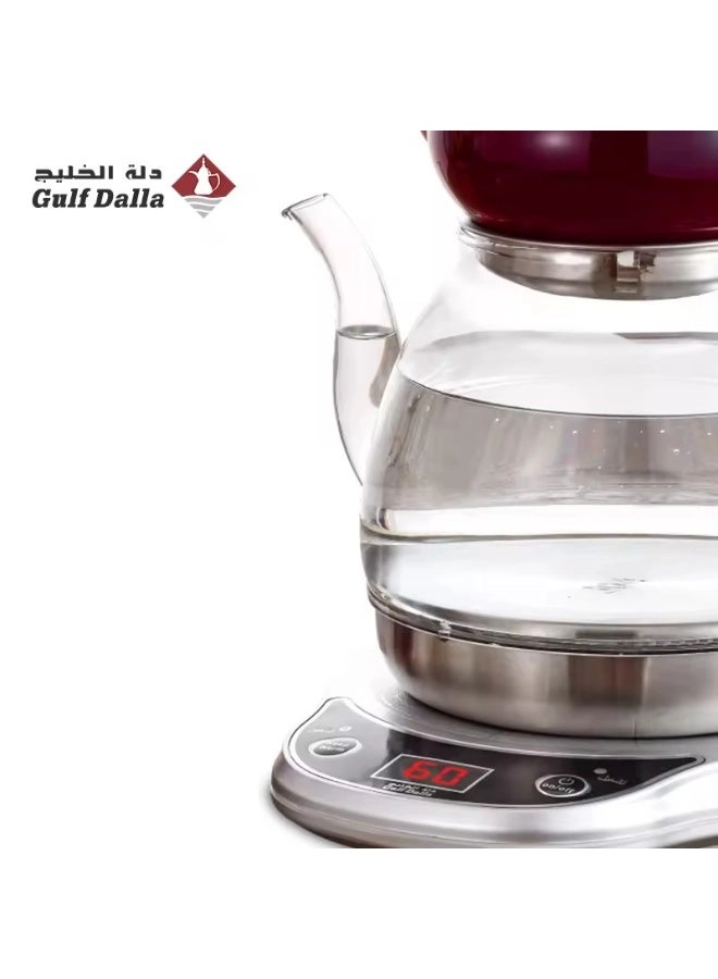 Turkish Coffee Maker and Glass Samovar Set GA-C92871