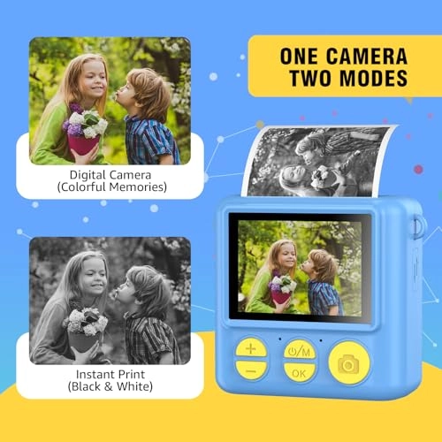 Z12 - Instant Print Camera 1080P Pink