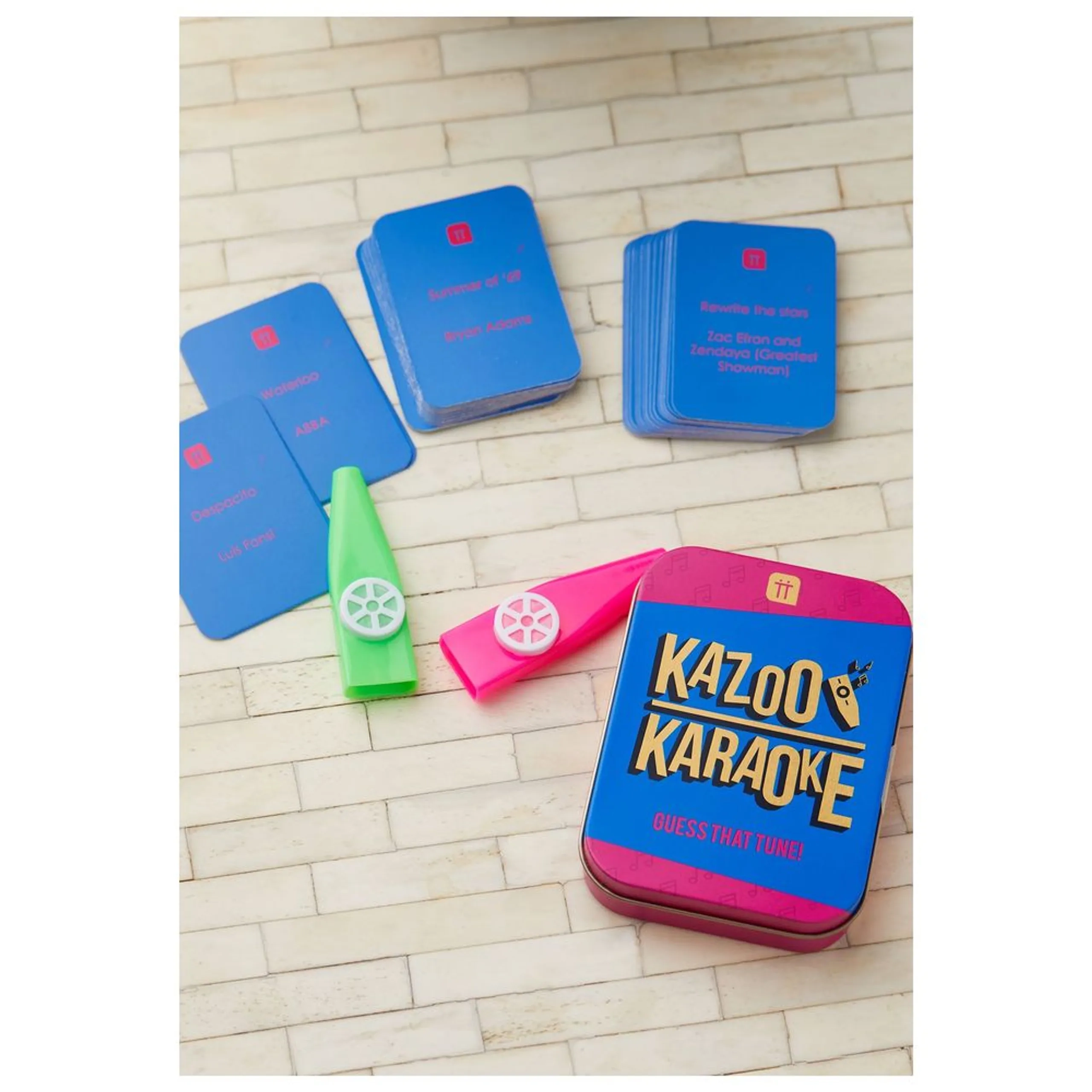 Kazoo Karaoke Tin Game - Suitable for 8 to 13+ years