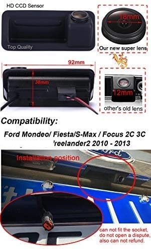 Brake Light Camera - Night Vision 628 x 586 px