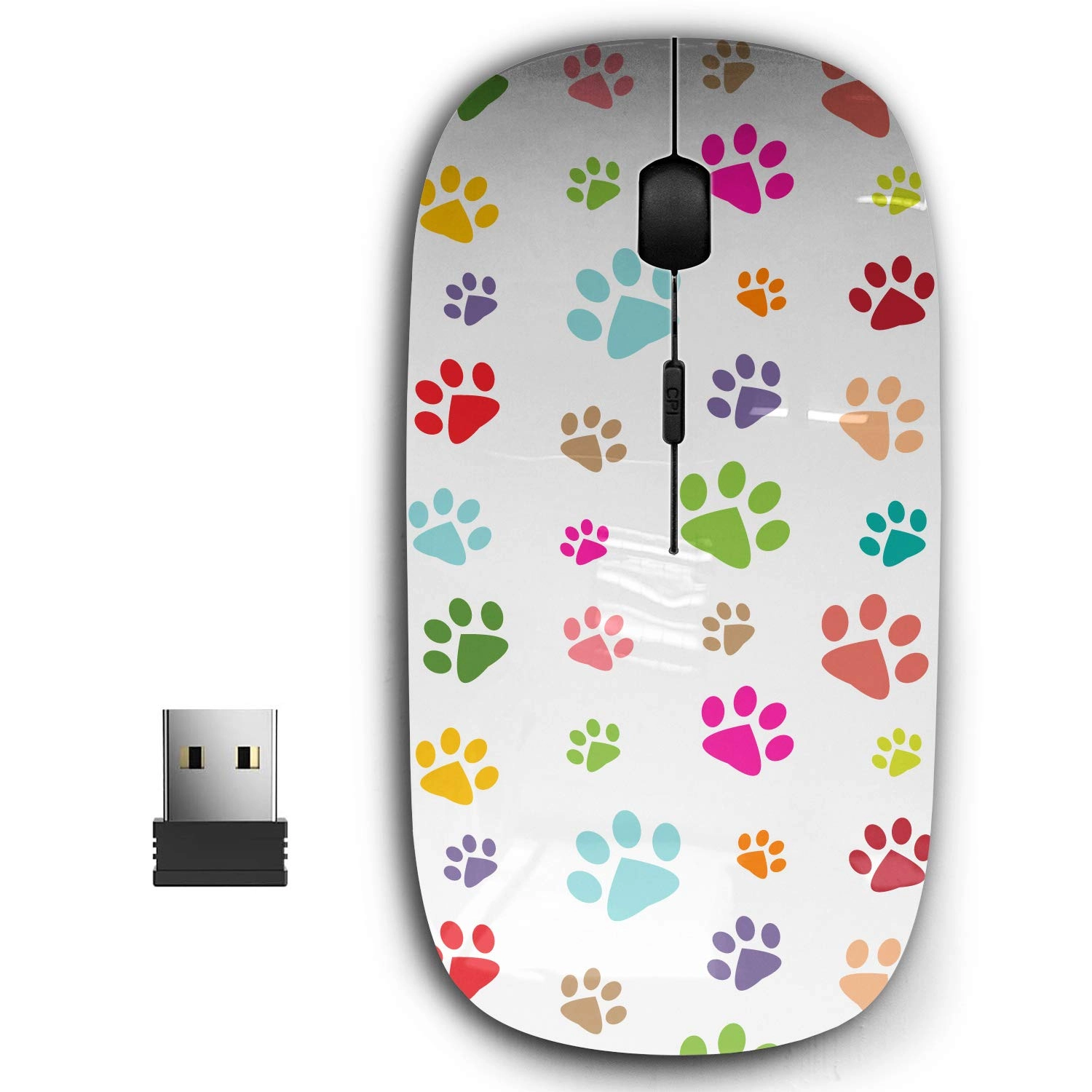 Ergonomic Portable Mouse - USB Wireless