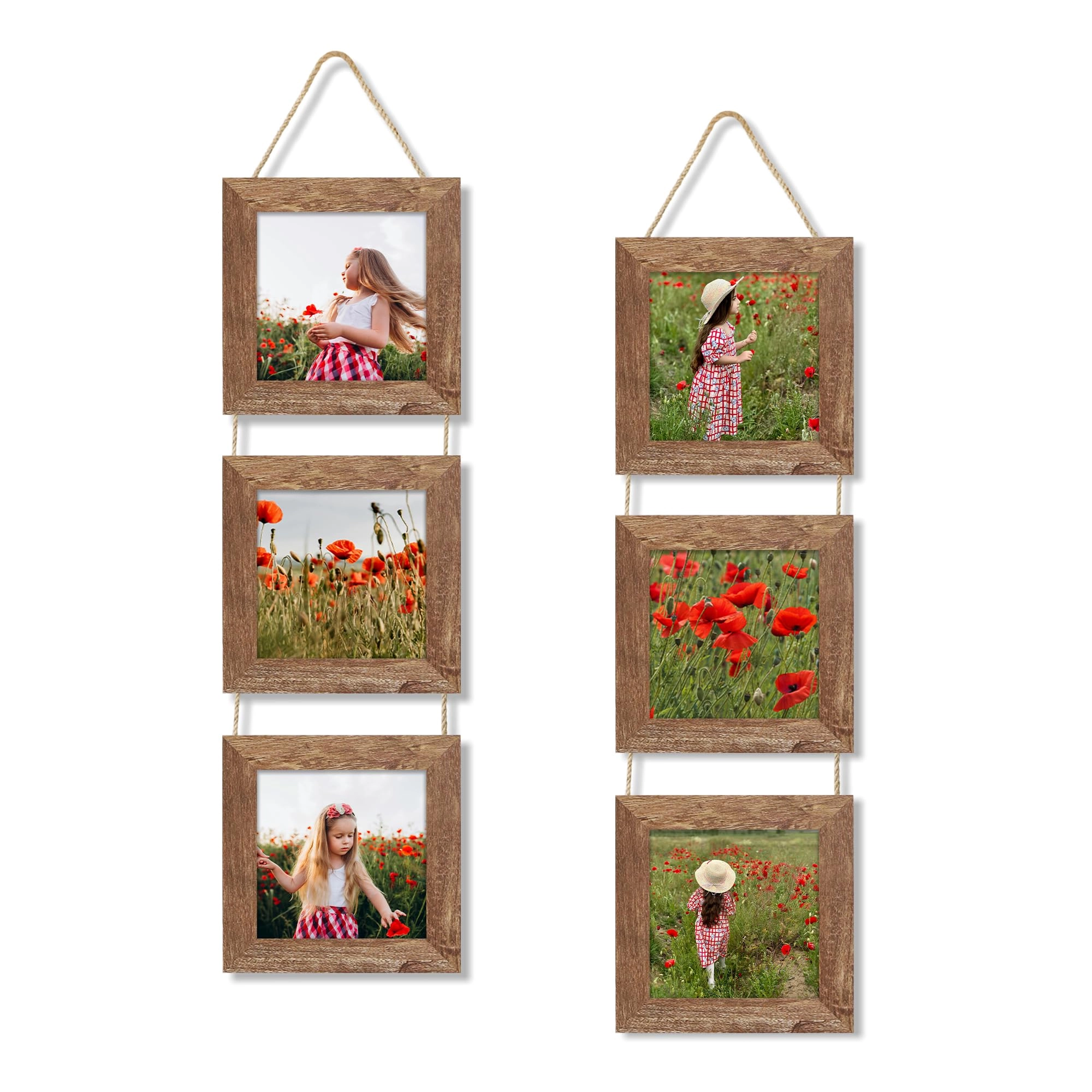 ccdcc Collage Picture Frames - 5x5 in 3 Opening