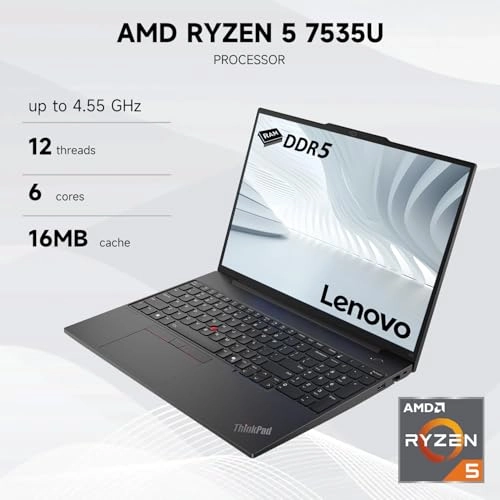 ThinkPad E16 - 16'' Ryzen 5 7535U 32GB DDR5 1TB SSD + USB-C 100W Docking Station