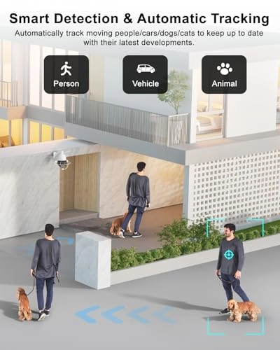 4K PTZ Security Camera
