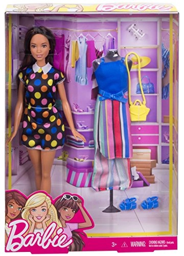 Doll & Fashions Asst. - Plastic Multi