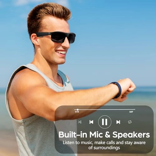 Smart Glasses - Polarized Bluetooth Speaker