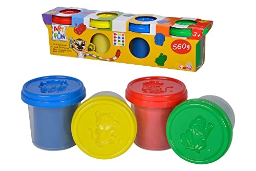 Simba Art and Fun Clay Dough Set - 3 years+ 4 pieces