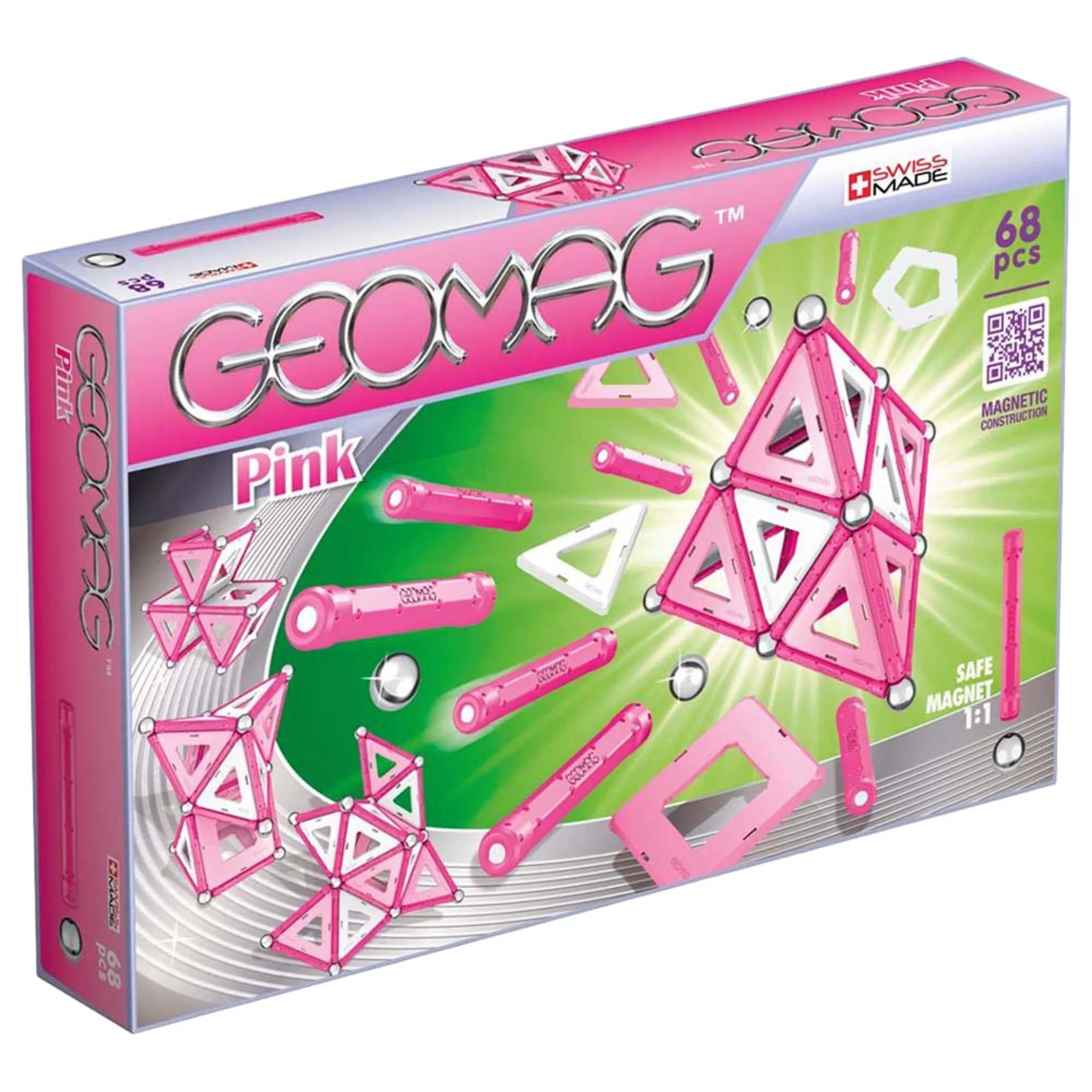 Geomag Pink Panels - 68pcs