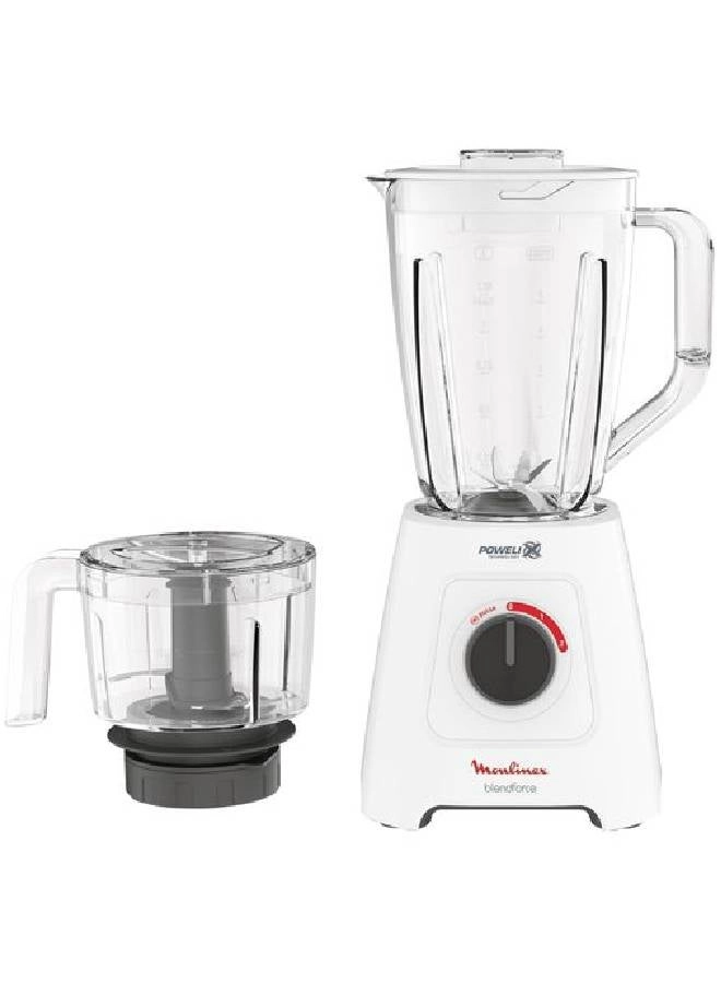 Moulinex Blendforce 2 - 800W 2 Speed White