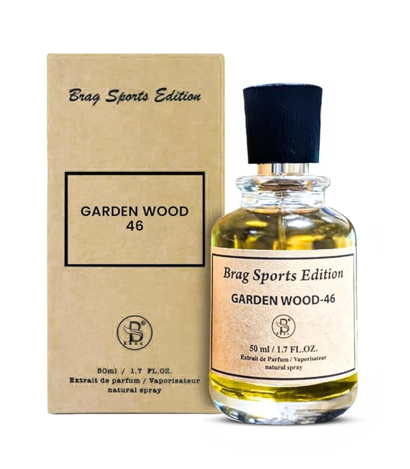 B Brag, JABAL AL WARD PERFUMES INDUSTRY LLC, JABAL AL WARD PERFUMES INDUSTRY LLC. AJMAN,UAE Sport Edition Garden Wood 46 - 50ml