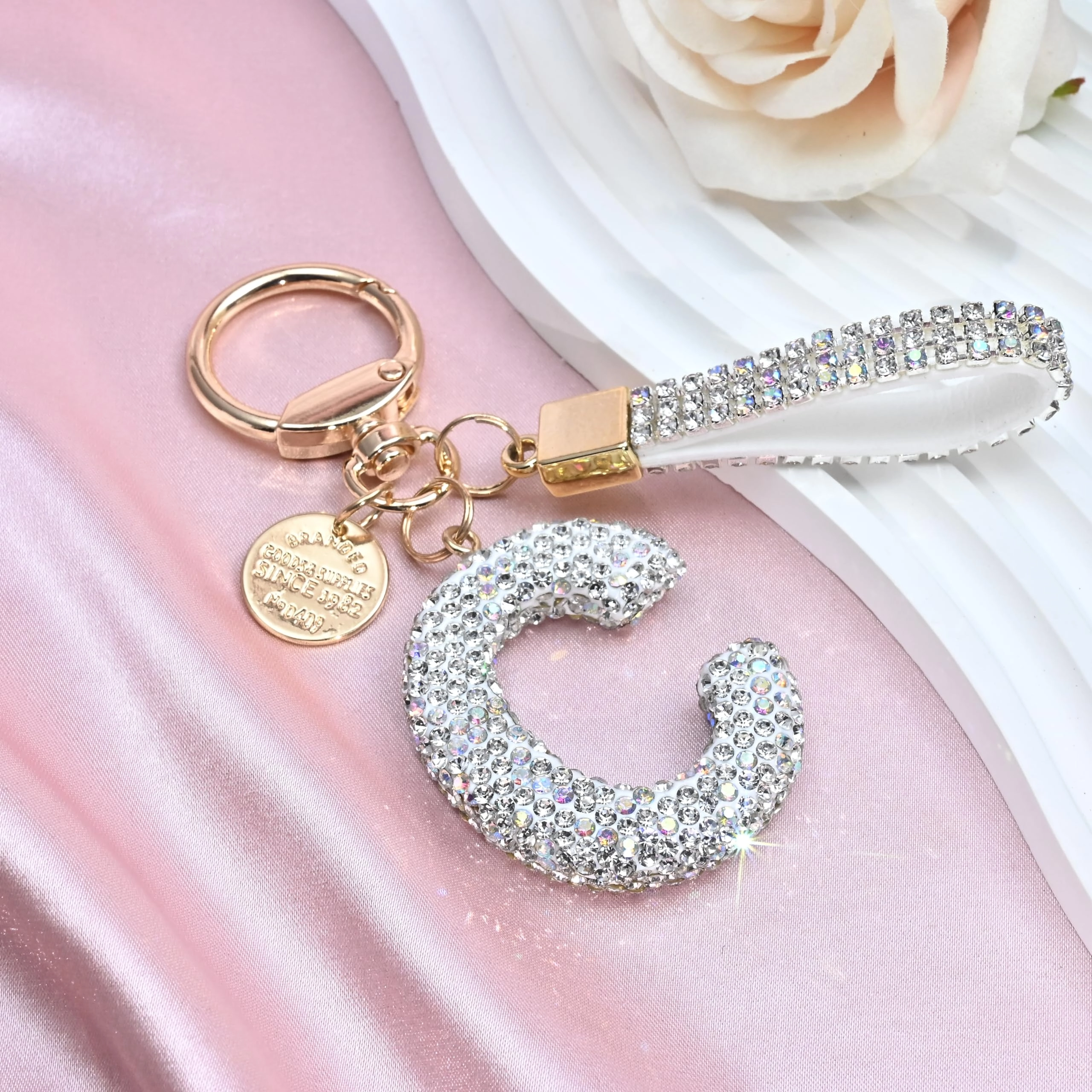 Initial Letter Keychain - Letter