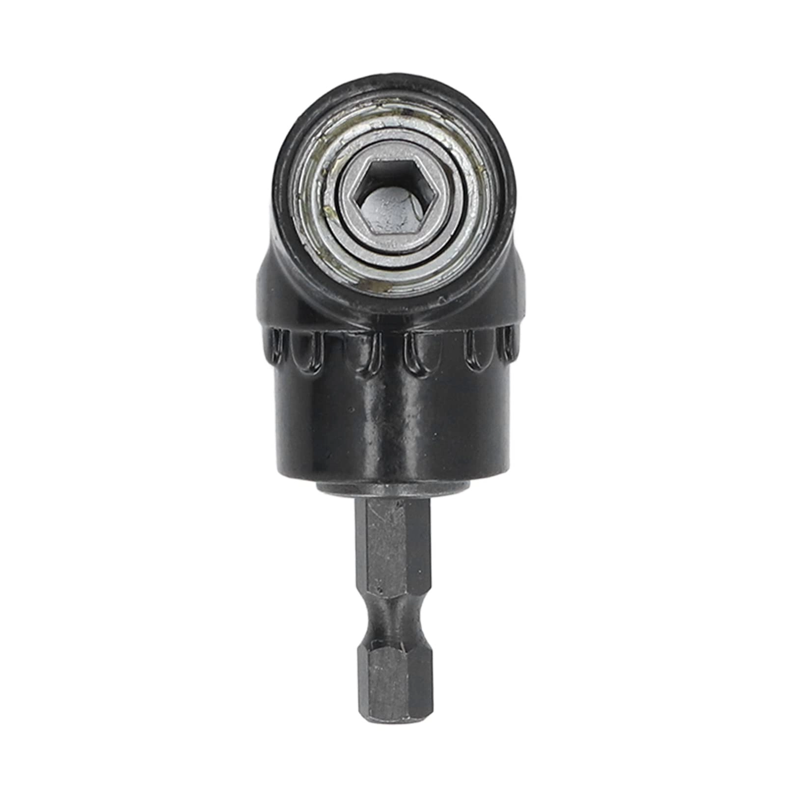 TIKATARER Right Angle Drill Adapter - 1/4" Hex Shank Chrome Steel