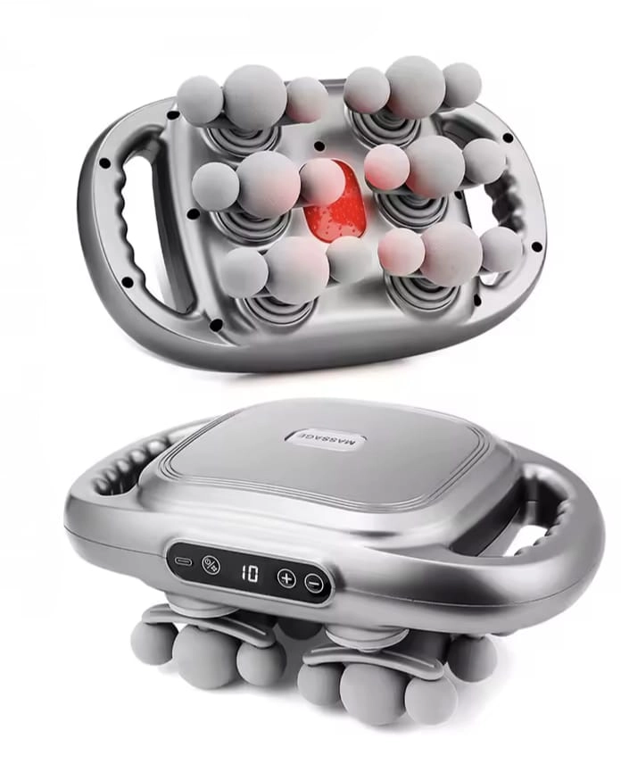 Vintax 8 Head Electric Body Massager - USB Rechargeable Handheld