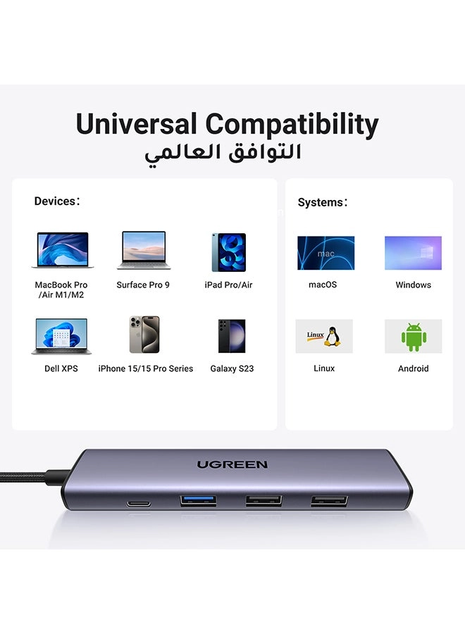 6-in-1 USB C HUB
