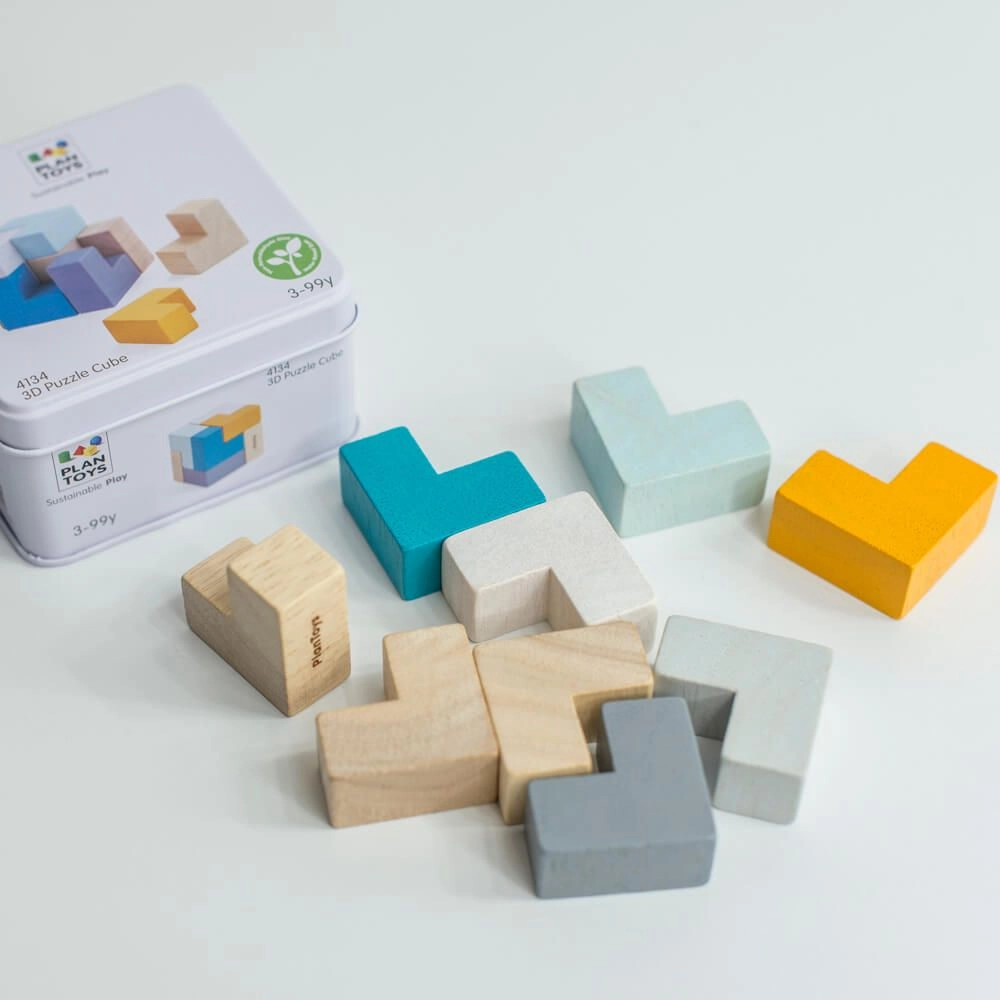 3D Puzzle Cube - 3 + 9 pieces