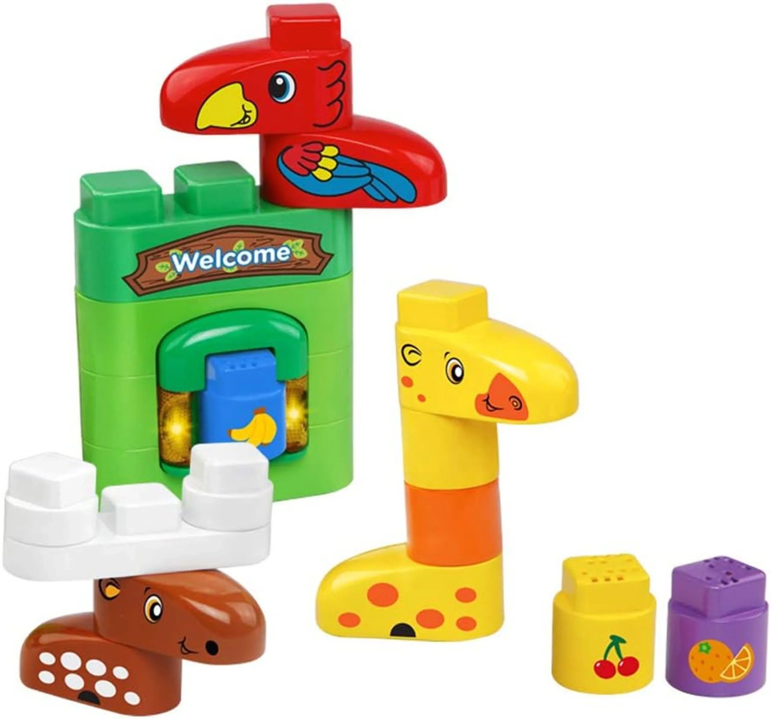 Leapbuilders Wild Animals - 18 months+ 14 pieces