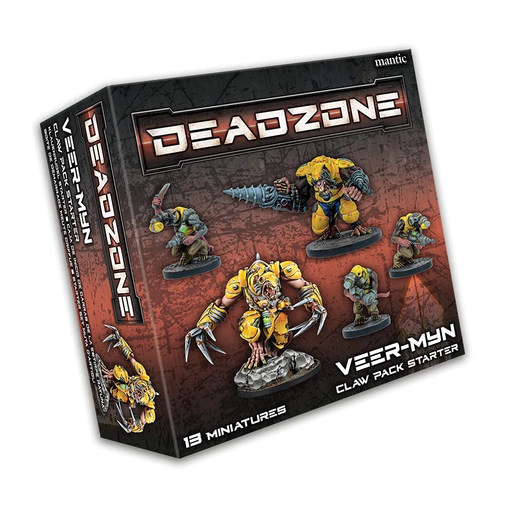 Mantic Deadzone Veer-Myn Claw Pack Starter - Unpainted