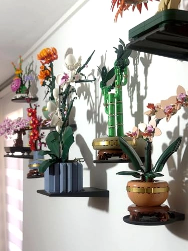 Wall Mount Compatible for Lego - Made in France Plastic