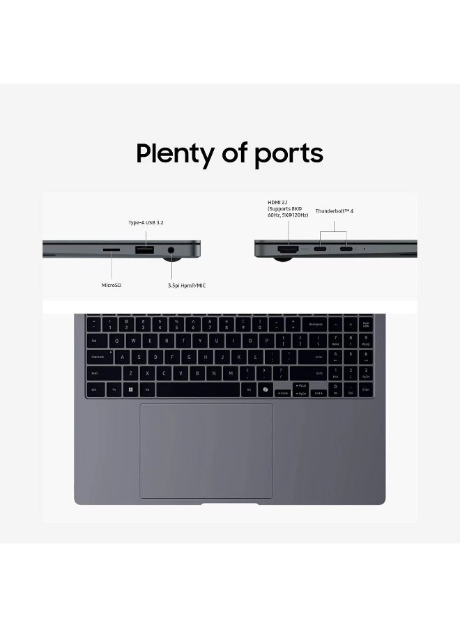 Galaxy Book5 Pro NP960XHA - 16'' Core Ultra 7 258V 32GB DDR5 1TB SSD