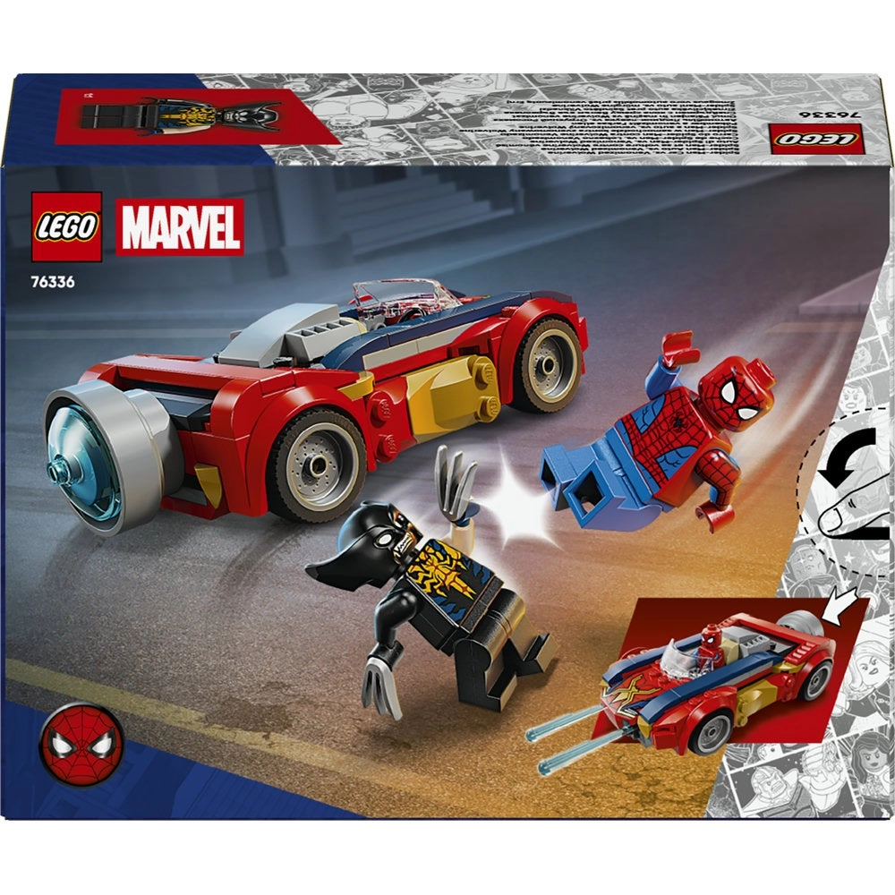 Marvel Spider-Man Car vs. Venomized Wolverine (76336)