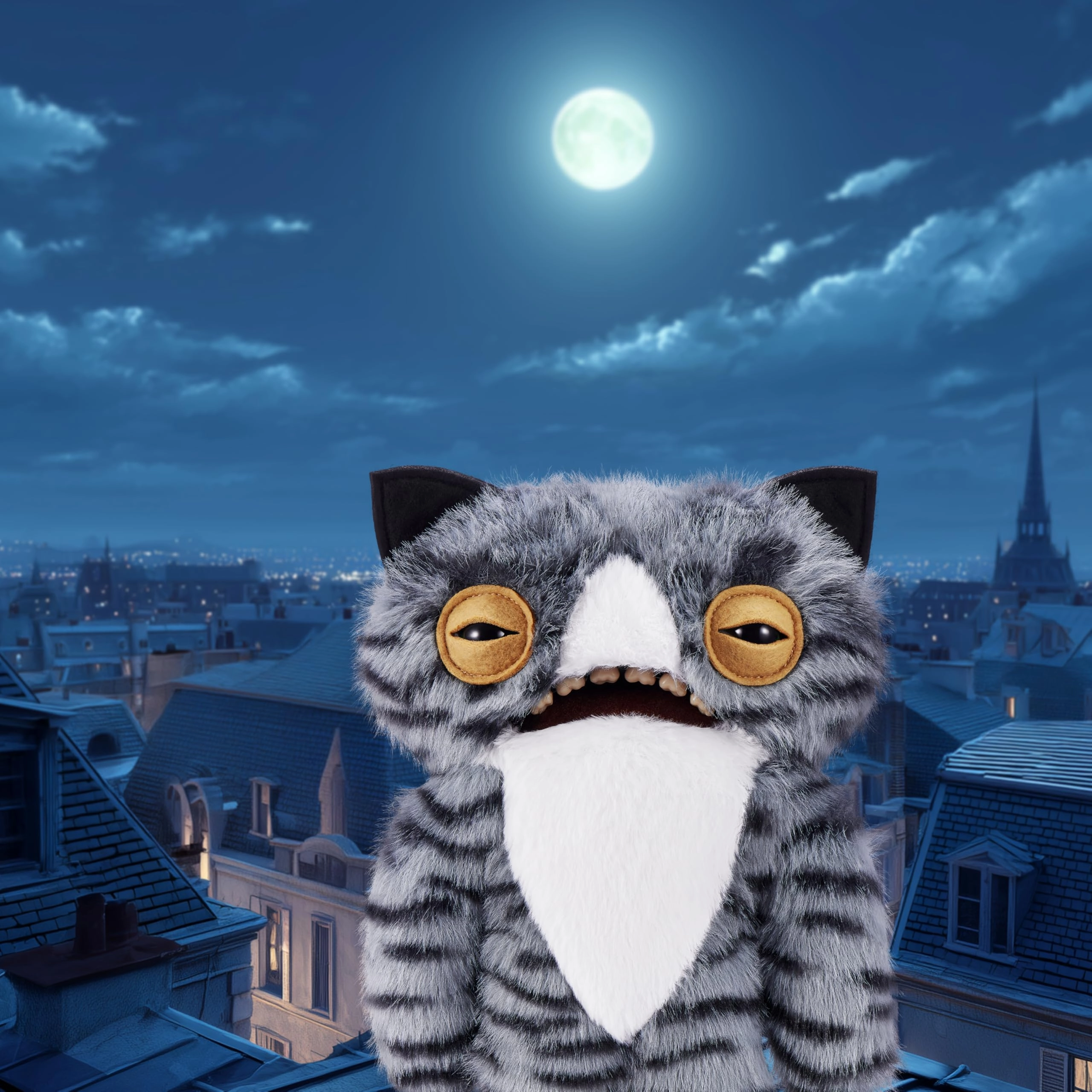 Fuggler Alley Cats 22 cm Plush