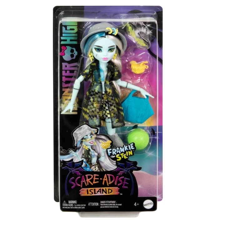 Frankie Stein Doll - Scare-adise Island Ages 4+