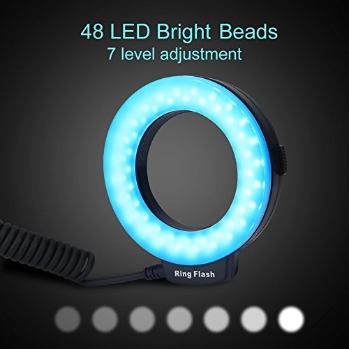 LED Ring Fill Light - 40.5mm 52mm 55mm 58mm 62mm 67mm 72mm 77mm