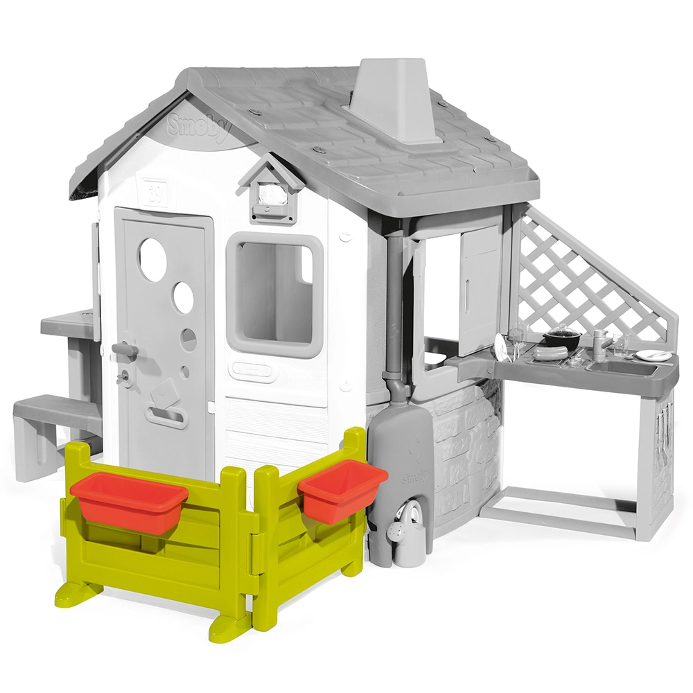 Smoby Garden fence for Neo Jura Lodge