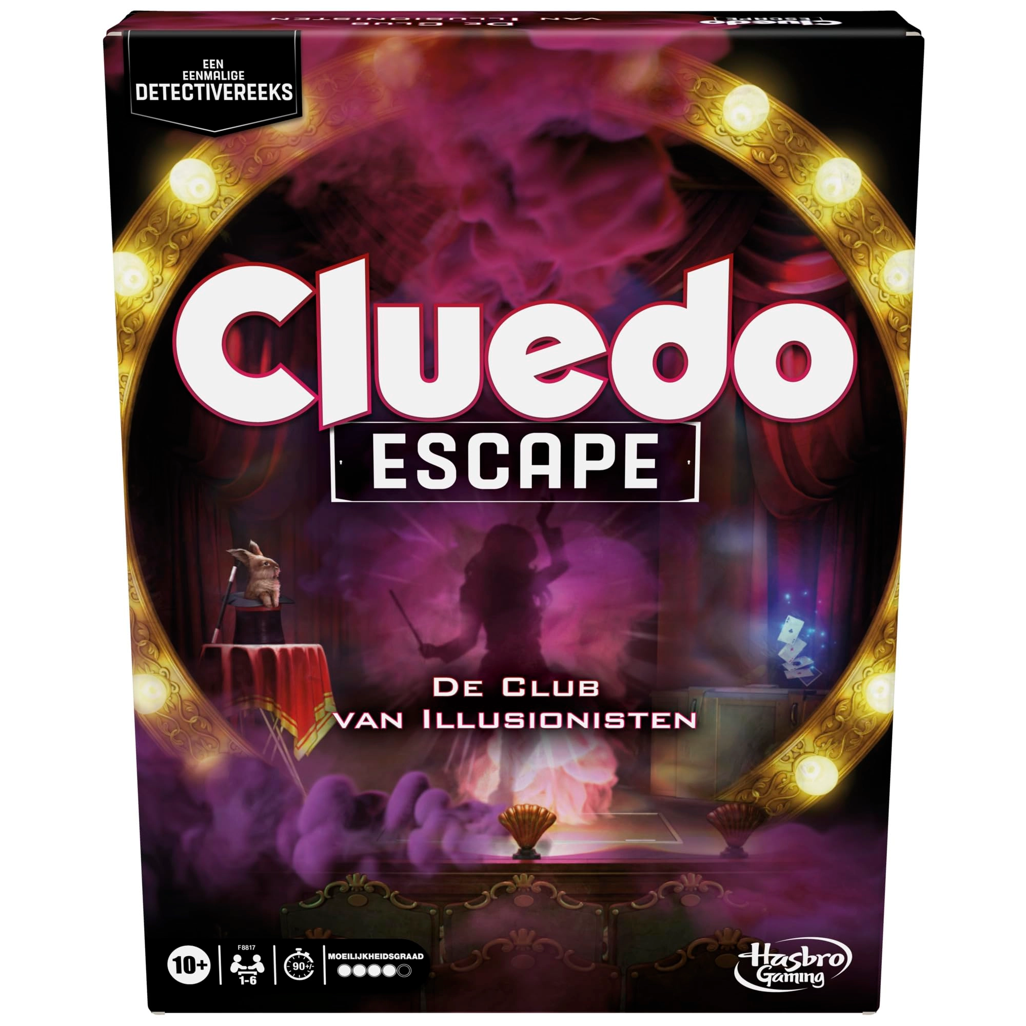 Hasbro Cluedo Escape: The Club of Illusionists (Dutch)