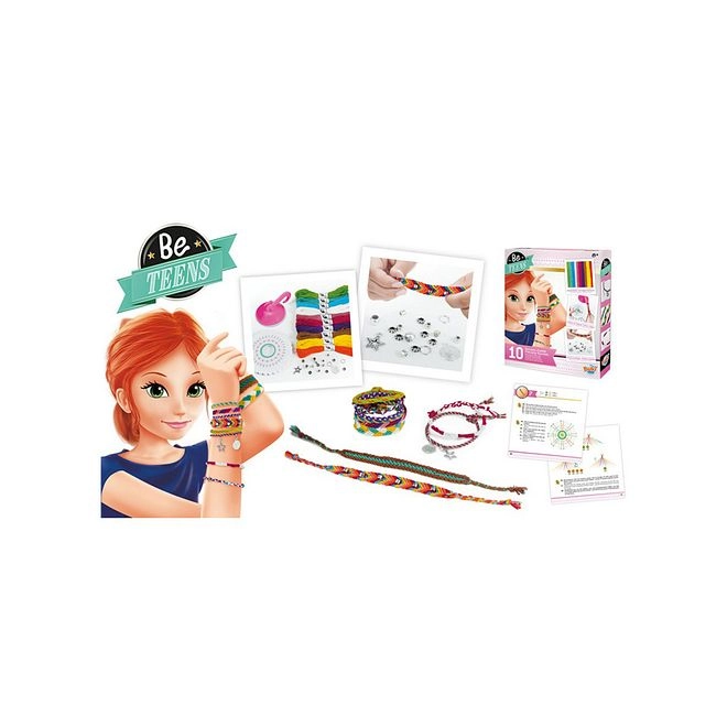 Friendship Bracelets Kit - 10 bracelets Suitable for 8 to 13+ yrs