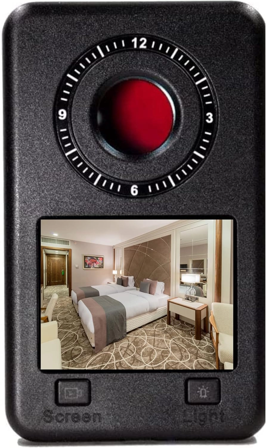 Mic-Lock Pro Camera Detector - Anti Spy Infrared Black